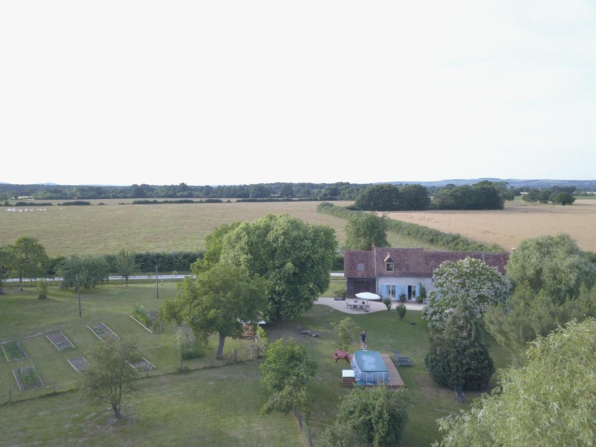 B&B Le Corbier Herry Exteriör bild